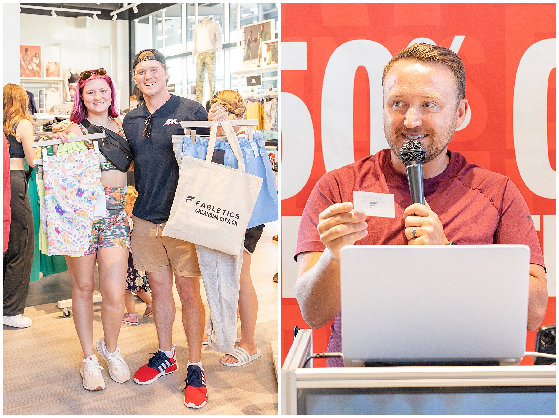 Fabletics Grand Opening Oklahoma City